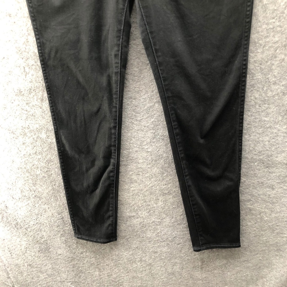 Madewell 10 High-Rise Skinny Jeans Womens 31 Black Denim Stretch Casual Travel - Picture 4 of 11